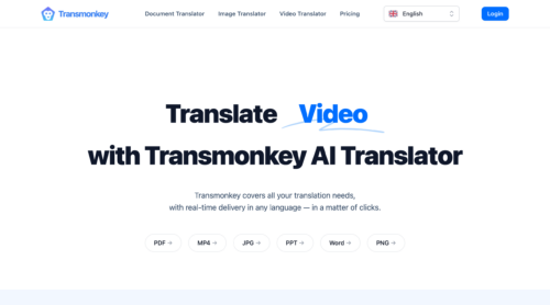 Transmonkey's website